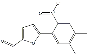 5-(2-nitro-4,5-diMethylphenyl)-2-furaldehyde CAS#: 1242840-80-7