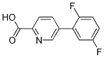 5-(2,5-Difluorophenyl)picolinic acid CAS#: 1261947-80-1