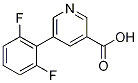 5-(2,6-difluorophenyl)pyridine-3-carboxylic acid CAS#: 1261998-47-3
