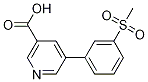 5-(3-Methylsulfonylphenyl)nicotinic acid CAS#: 1261973-40-3