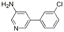 5-(3-chlorophenyl)pyridin-3-aMine CAS#: 1226177-31-6
