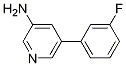 5-(3-fluorophenyl)pyridin-3-aMine CAS#: 1214384-10-7