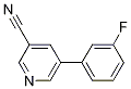 5-(3-fluorophenyl)pyridine-3-carbonitrile CAS#: 1214373-90-6