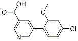 5-(4-Chloro-2-Methoxyphenyl)nicotinic acid CAS#: 1261980-32-8