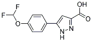 5-(4-DIFLUOROMETHOXY-PHENYL)-1 H-PYRAZOLE-3-CARBOXYLIC ACID CAS#: 1046468-64-7