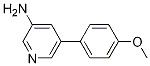 5-(4-Methoxyphenyl)pyridin-3-aMine CAS#: 1225522-97-3