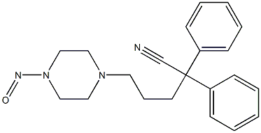 5-(4-Nitrosopiperazin-1-yl)-2,2-diphenylpentanenitrile CAS#: 1086393-92-1