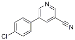 5-(4-chlorophenyl)pyridine-3-carbonitrile CAS#: 1267613-64-8