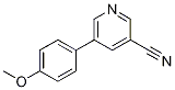 5-(4-methoxyphenyl)pyridine-3-carbonitrile CAS#: 1268095-82-4