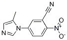 5-(5-Methyl-1H-iMidazol-1-yl)-2-nitrobenzonitrile CAS#: 1201902-35-3
