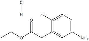 5-AMino-2-fluoro-benzeneacetic acid ethyl ester HCl CAS#: 1239460-72-0
