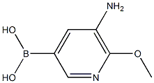5-AMino-6-Methoxypyridine-3-boronic acid CAS#: 1309982-56-6