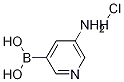 (5-AMinopyridin-3-yl)boronic acid hydrochloride CAS#: 1310384-34-9
