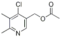 5-Acetoxymethyl-2,3-dimethyl-4-chloropyridine CAS#: 1159976-97-2