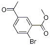 5-Acetyl-2-bromo-benzoic acid methyl ester CAS#: 1263286-07-2