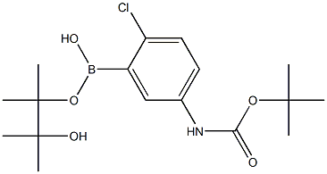 5-BOC-AMino-2-chlorophenylboronic acid pinacol ester CAS#: 1080573-28-9