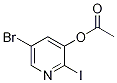 5-BROMO-2-IODOPYRIDIN-3-YL ACETATE CAS#: 1045858-04-5