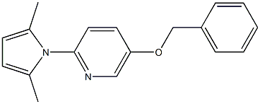5-Benzyloxy-2-(2,5-diMethylpyrrol-1-yl)pyridine CAS#: 1083329-33-2