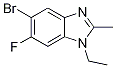 5-BroMo-1-ethyl-6-fluoro-2-Methylbenzodiazole CAS#: 1381944-74-6