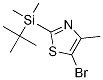 5-BroMo-2-(tert-ButyldiMethylsilyl)-4-Methylthiazole CAS#: 1245782-59-5