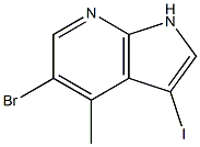 5-BroMo-3-iodo-4-Methyl-7-azaindole CAS#: 1190313-99-5
