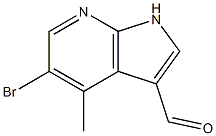 5-BroMo-4-Methyl-7-azaindole-3-carbaldehyde CAS#: 1190313-75-7