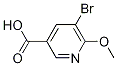 5-BroMo-6-Methoxypyridine-3-carboxylic acid CAS#: 1186194-46-6