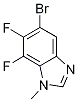5-BroMo-6,7-difluoro-1-Methyl-1,3-benzodiazole CAS#: 1381944-60-0