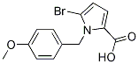 5-Bromo-1-(4-methoxybenzyl)pyrrole-2-carboxylic acid CAS#: 1133116-25-2