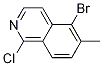 5-Bromo-1-chloro-6-methylisoquinoline CAS#: 1245647-25-9