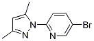 5-Bromo-2-(3,5-dimethylpyrazol-1-yl)pyridine CAS#: 1150164-92-3