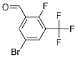 5-Bromo-2-fluoro-3-(trifluoromethyl)benzaldehyde CAS#: 1291487-26-7