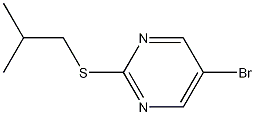 5-Bromo-2-(isobutylthio)pyrimidine CAS#: 1242336-74-8