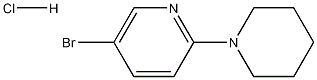 5-Bromo-2-(piperidin-1-yl)pyridine hydrochloride CAS#: 1242336-67-9