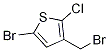 5-Bromo-3-(bromomethyl)-2-chlorothiophene CAS#: 1185727-35-8