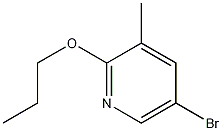5-Bromo-3-methyl-2-propoxypyridine CAS#: 1261972-34-2