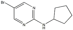 5-Bromo-N-cyclopentylpyrimidin-2-amine CAS#: 1207293-60-4