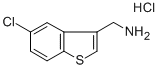 (5-CHLORO-1-BENZOTHIOPHEN-3-YL)METHYLAMINE CAS#: 71625-90-6