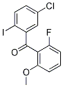 (5-CHLORO-2-IODOPHENYL)(2-FLUORO-6-METHOXYPHENYL)METHANONE CAS#: 1233025-91-6