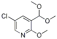 5-Chloro-3-(dimethoxymethyl)-2-methoxypyridine CAS#: 1261365-50-7