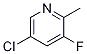 5-Chloro-3-fluoropicoline CAS#: 1210868-68-0