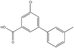 5-Chloro-3'-methylbiphenyl-3-carboxylic acid CAS#: 1242336-68-0