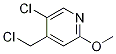 5-Chloro-4-chloroMethyl-2-Methoxy-pyridine CAS#: 1227584-37-3