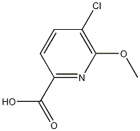 5-Chloro-6-methoxypyridine-2-carboxylic acid CAS#: 1214373-91-7