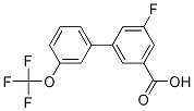 5-Fluoro-3-(3-trifluoromethoxyphenyl)benzoic acid CAS#: 1261460-04-1