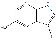 5-Hydroxy-3-iodo-4-Methyl-7-azaindole CAS#: 1190322-67-8