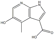 5-Hydroxy-4-Methyl-7-azaindole-3-carboxylic acid CAS#: 1190314-20-5