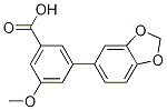 5-Methoxy-3-(3,4-Methylenedioxyphenyl)benzoic acid CAS#: 1261960-47-7