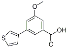 5-Methoxy-3-(thiophen-3-yl)benzoic acid CAS#: 1261969-21-4