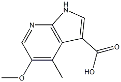 5-Methoxy-4-Methyl-7-azaindole-3-carboxylic acid CAS#: 1190322-79-2